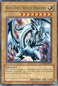 Blue-Eyes White Dragon (Green) [DL09-EN001] Rare | Exor Games Truro