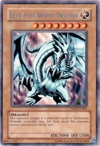 Blue-Eyes White Dragon (Silver) [DL09-EN001] Rare | Exor Games Truro