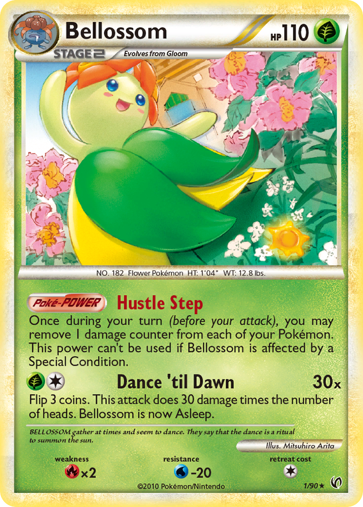 Bellossom (1/90) [HeartGold & SoulSilver: Undaunted] | Exor Games Truro