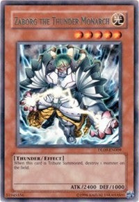 Zaborg the Thunder Monarch (Green) [DL09-EN009] Rare | Exor Games Truro