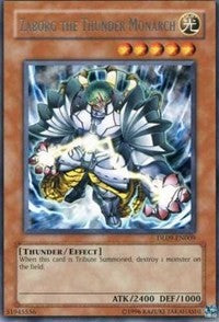 Zaborg the Thunder Monarch (Silver) [DL09-EN009] Rare | Exor Games Truro