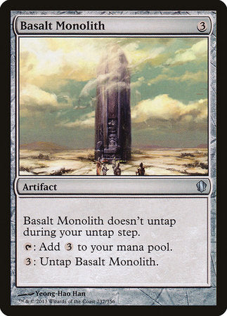 Basalt Monolith [Commander 2013] | Exor Games Truro