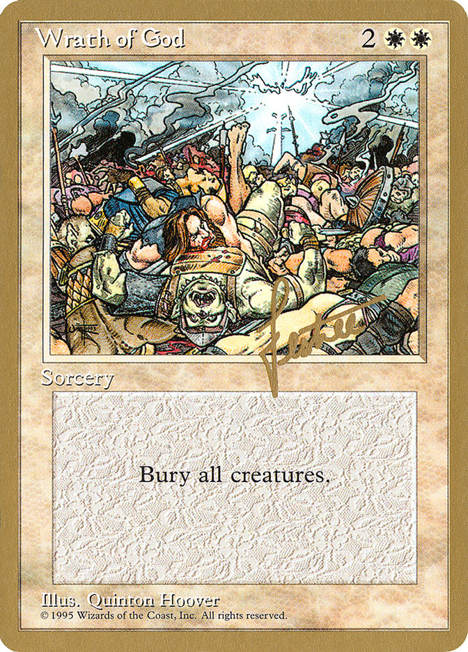 Wrath of God (Bertrand Lestree) [Pro Tour Collector Set] | Exor Games Truro