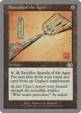 Spatula of the Ages [Unglued] | Exor Games Truro