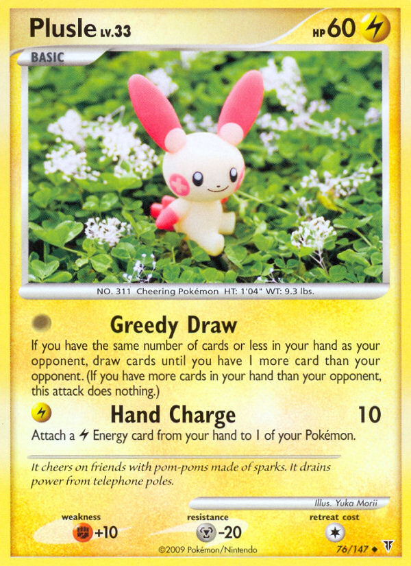 Plusle (76/147) [Platinum: Supreme Victors] | Exor Games Truro