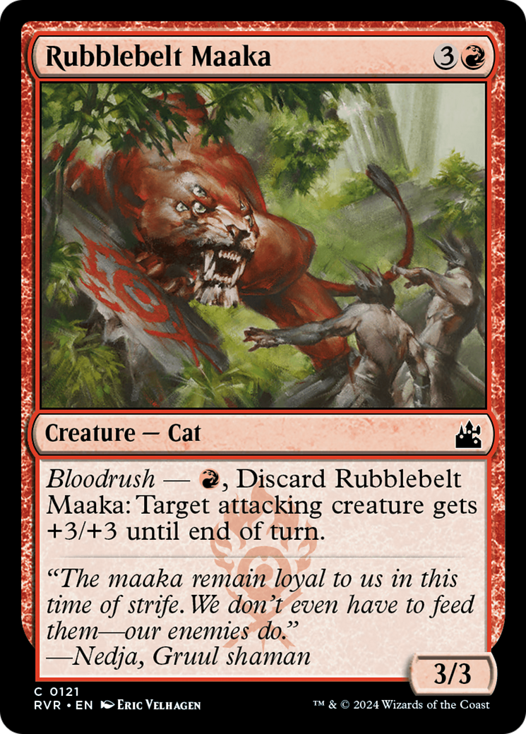 Rubblebelt Maaka [Ravnica Remastered] | Exor Games Truro