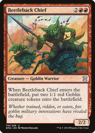 Beetleback Chief [Eternal Masters] | Exor Games Truro