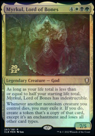 Myrkul, Lord of Bones [Commander Legends: Battle for Baldur's Gate Prerelease Promos] | Exor Games Truro