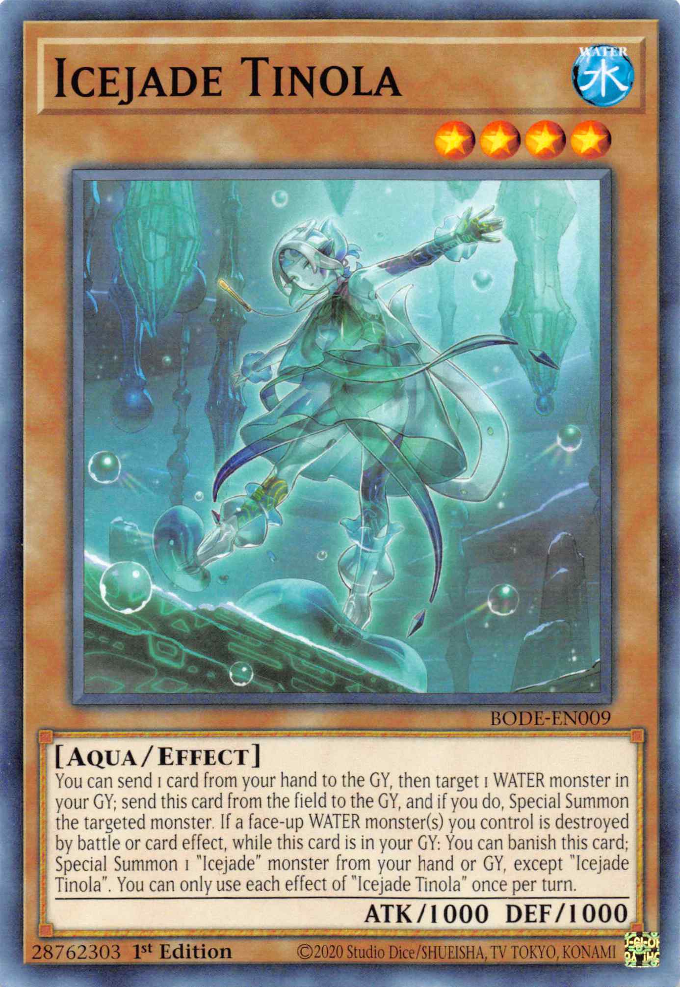 Icejade Tinola [BODE-EN009] Common | Exor Games Truro