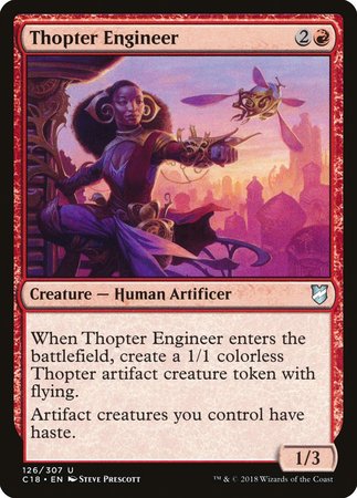 Thopter Engineer [Commander 2018] | Exor Games Truro