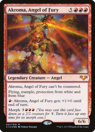 Akroma, Angel of Fury [From the Vault: Angels] | Exor Games Truro