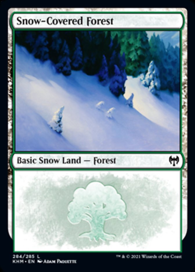 Snow-Covered Forest (284) [Kaldheim] | Exor Games Truro