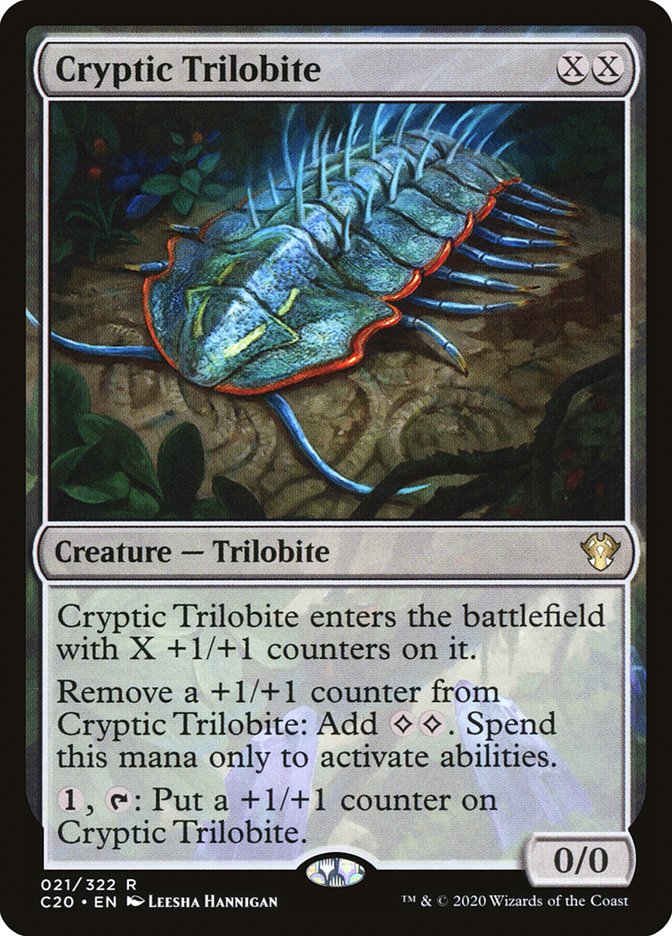 Cryptic Trilobite [Commander 2020] | Exor Games Truro