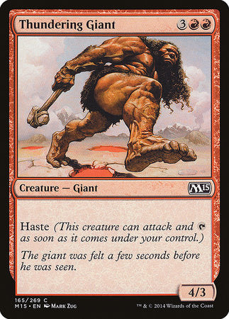 Thundering Giant [Magic 2015] | Exor Games Truro