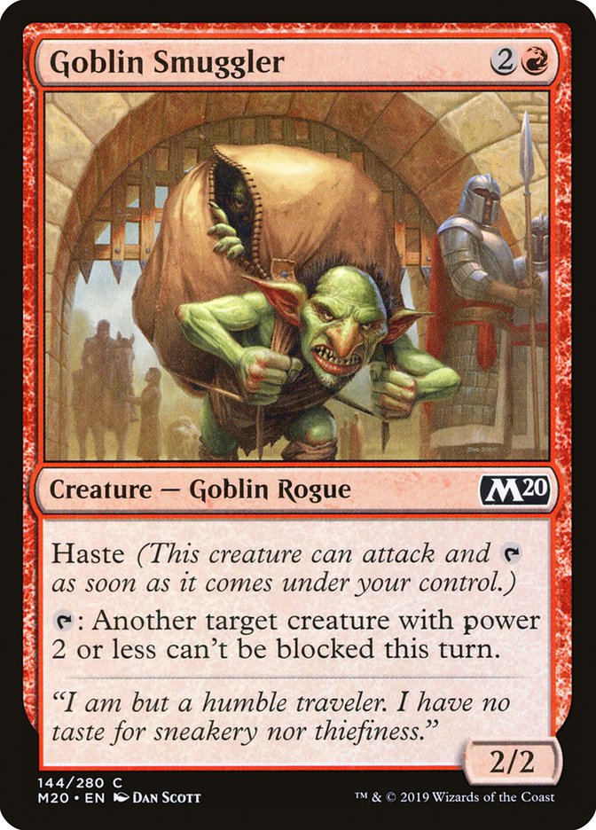 Goblin Smuggler [Core Set 2020] | Exor Games Truro