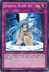 Spiritual Water Art - Aoi [AP02-EN012] Super Rare | Exor Games Truro