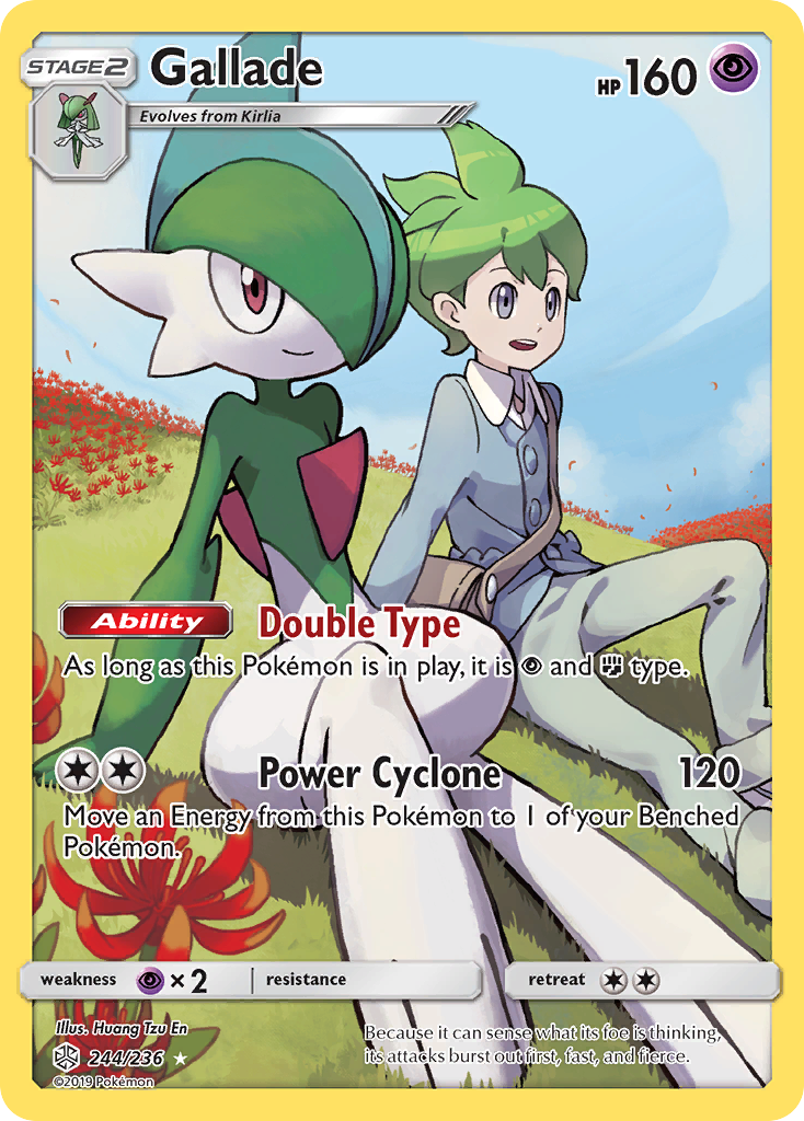 Gallade (244/236) [Sun & Moon: Cosmic Eclipse] | Exor Games Truro