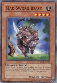 Mad Sword Beast [RP02-EN023] Common | Exor Games Truro