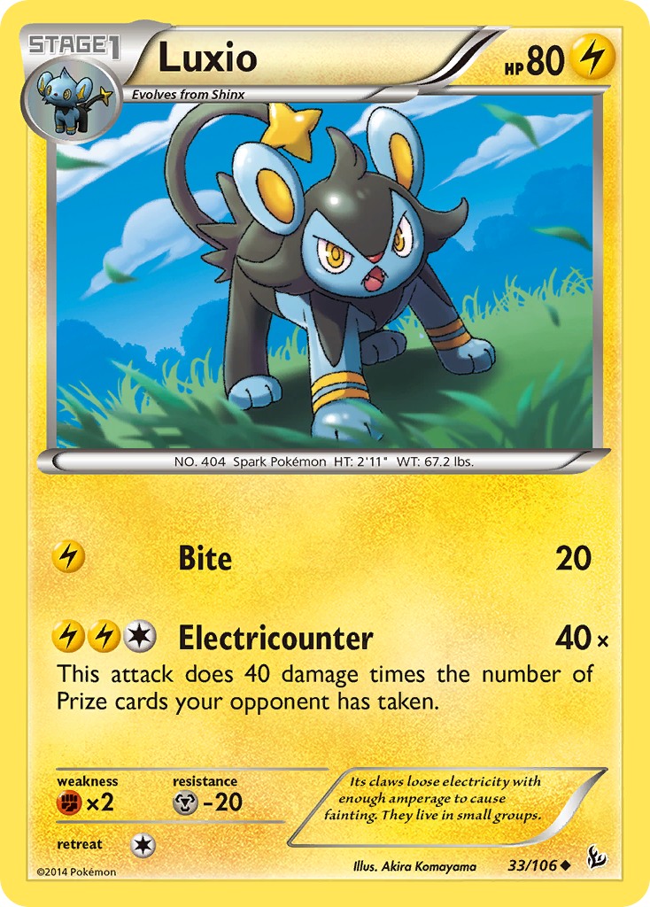 Luxio (33/106) [XY: Flashfire] | Exor Games Truro