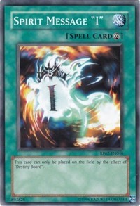 Spirit Message "I" [RP02-EN046] Common | Exor Games Truro