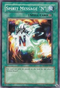 Spirit Message "N" [RP02-EN047] Common | Exor Games Truro