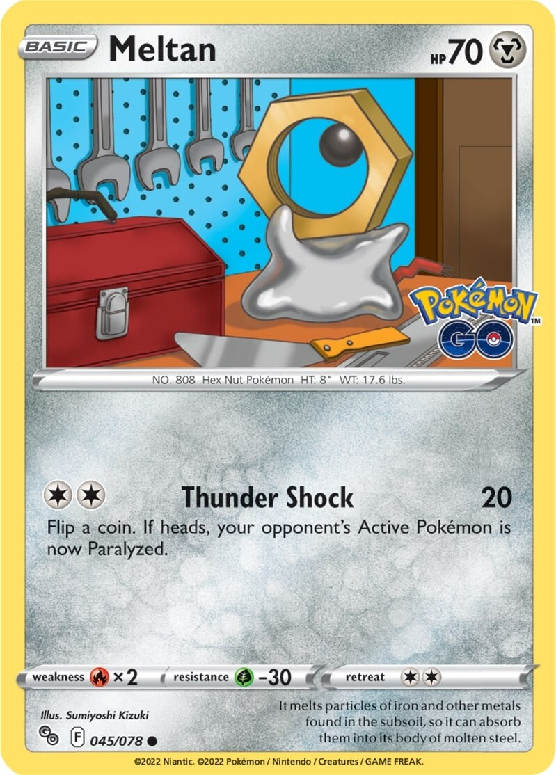 Meltan (045/078) [Pokémon GO] | Exor Games Truro