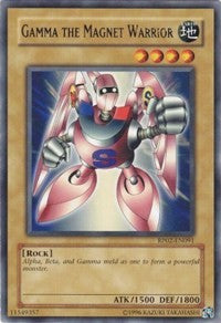 Gamma The Magnet Warrior [RP02-EN091] Rare | Exor Games Truro