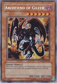 Archfiend of Gilfer [RP02-EN094] Secret Rare | Exor Games Truro