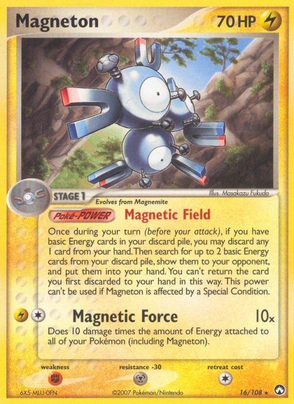 Magneton (16/108) [EX: Power Keepers] | Exor Games Truro