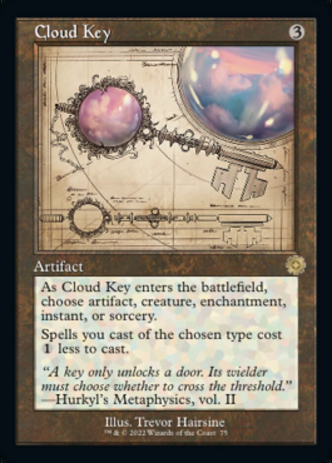 Cloud Key (Retro Schematic) [The Brothers' War Retro Artifacts] | Exor Games Truro