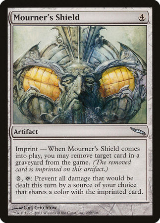 Mourner's Shield [Mirrodin] | Exor Games Truro