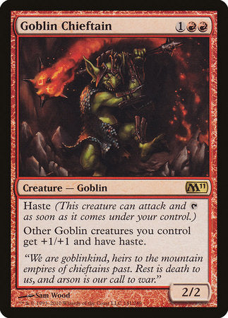 Goblin Chieftain [Magic 2011] | Exor Games Truro