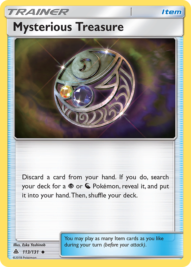 Mysterious Treasure (113/131) [Sun & Moon: Forbidden Light] | Exor Games Truro
