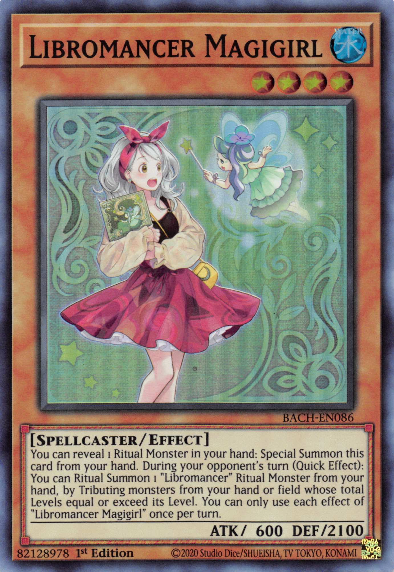 Libromancer Magigirl [BACH-EN086] Super Rare | Exor Games Truro