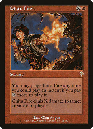 Ghitu Fire [Invasion] | Exor Games Truro