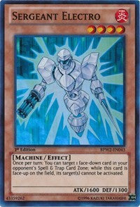 Sergeant Electro [BPW2-EN043] Super Rare | Exor Games Truro