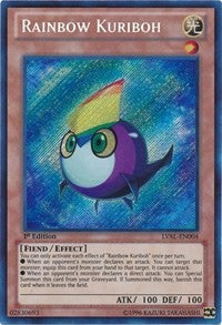 Rainbow Kuriboh [LVAL-EN004] Secret Rare | Exor Games Truro