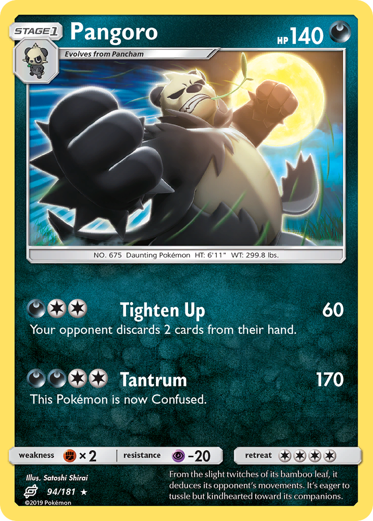 Pangoro (94/181) [Sun & Moon: Team Up] | Exor Games Truro