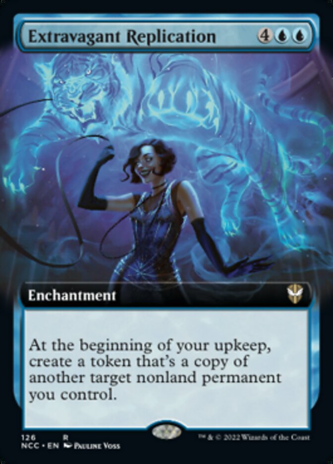 Extravagant Replication (Extended Art) [Streets of New Capenna Commander] | Exor Games Truro
