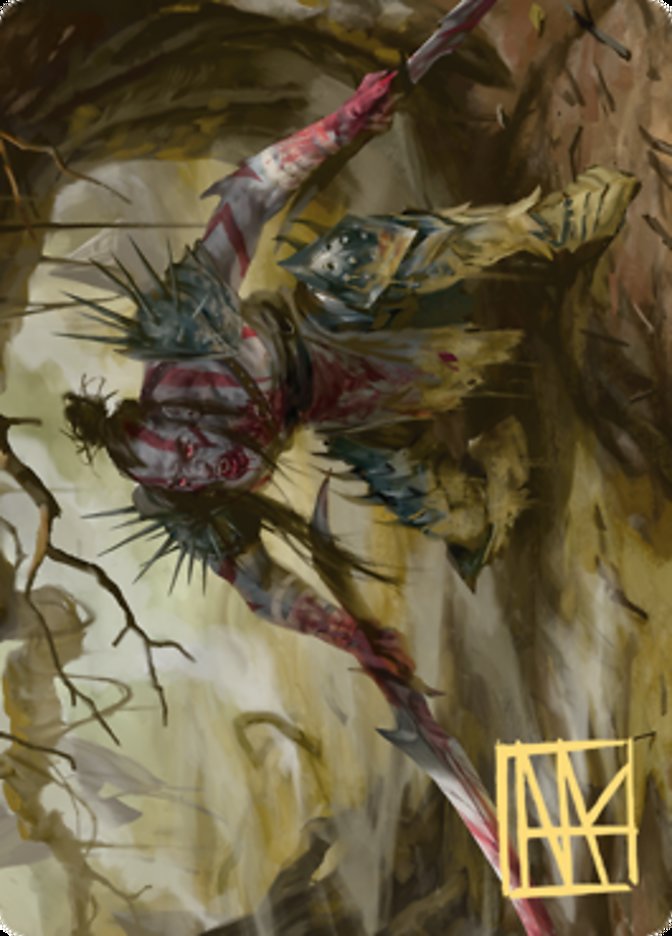 Highborn Vampire Art Card (Gold-Stamped Signature) [Zendikar Rising Art Series] | Exor Games Truro
