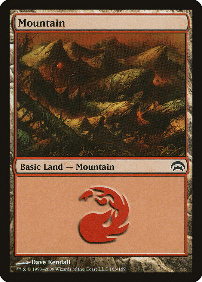 Mountain (163) [Planechase] | Exor Games Truro