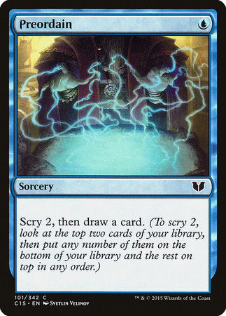 Preordain [Commander 2015] | Exor Games Truro