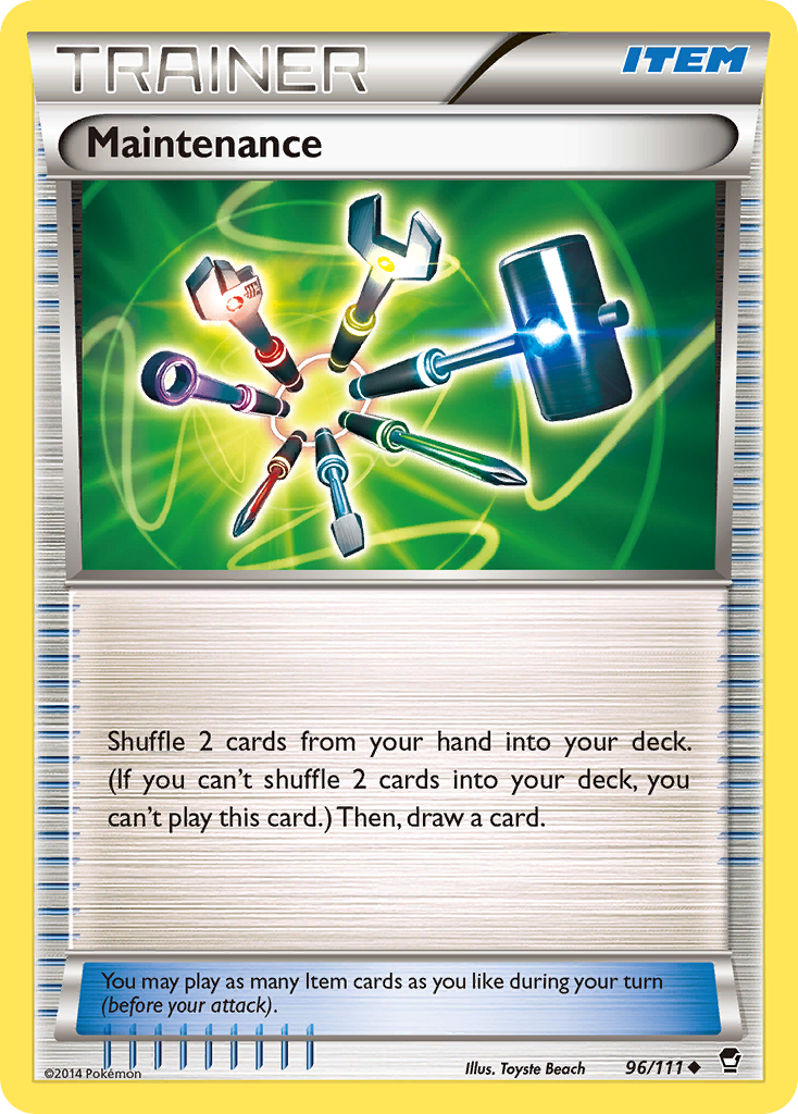 Maintenance (96/111) [XY: Furious Fists] | Exor Games Truro