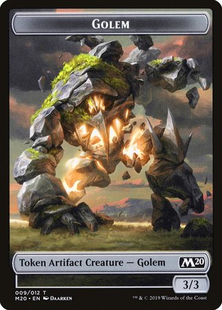 Golem Token [Core Set 2020 Tokens] | Exor Games Truro