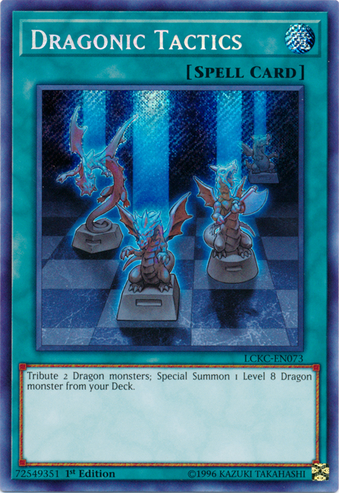 Dragonic Tactics [LCKC-EN073] Secret Rare | Exor Games Truro