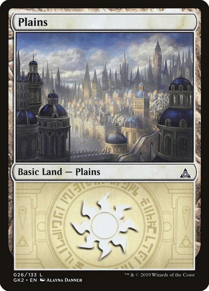 Plains (26) [Ravnica Allegiance Guild Kit] | Exor Games Truro