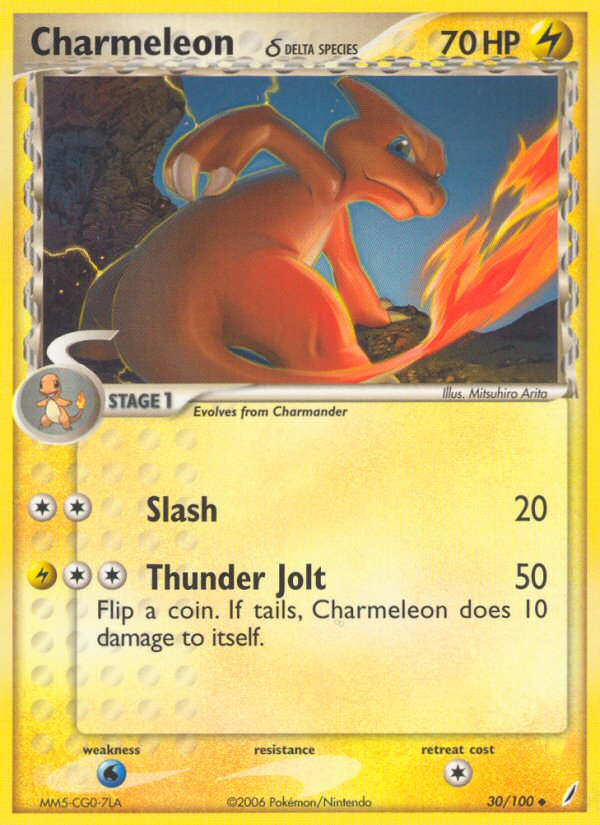 Charmeleon (30/100) (Delta Species) [EX: Crystal Guardians] | Exor Games Truro
