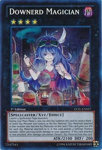 Downerd Magician [LVAL-EN057] Secret Rare | Exor Games Truro