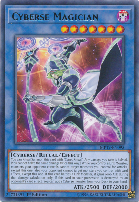 Cyberse Magician [MP19-EN095] Rare | Exor Games Truro