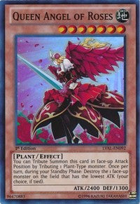 Queen Angel of Roses [LVAL-EN092] Super Rare | Exor Games Truro